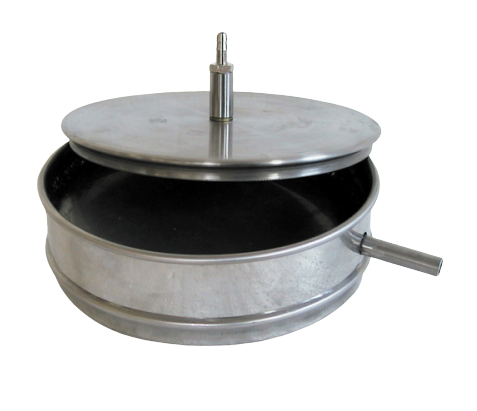 WET SIEVING PAN AND LID