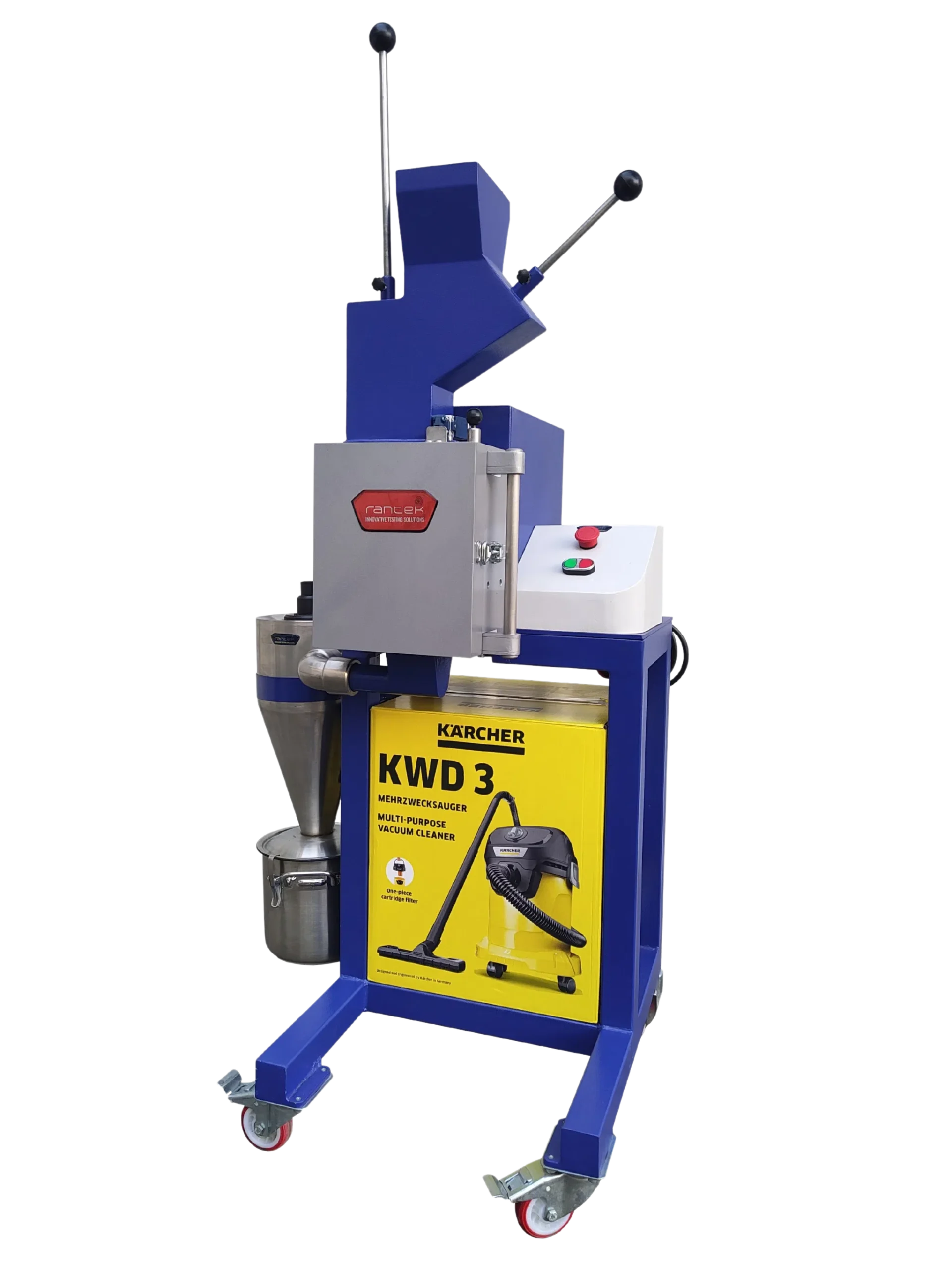 RAM210 cutting mill+ cyclone