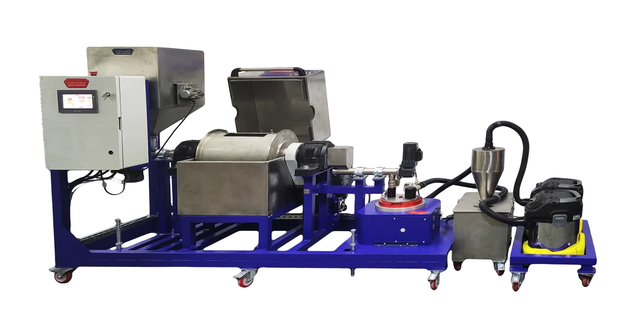 RAM1390 COMBO continuous ball mill 50 l